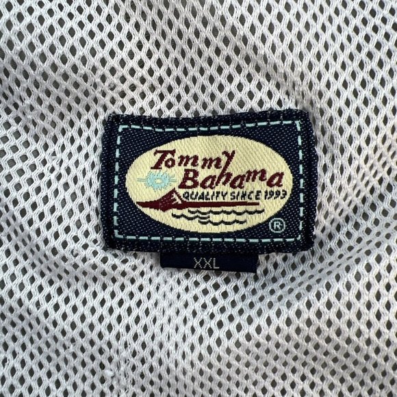 Tommy Bahama Mens Swim Trunks XL Bathing Suit Board Shorts Swimsuit Gray Green - Picture 10 of 12